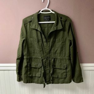 Sanctuary military green jacket